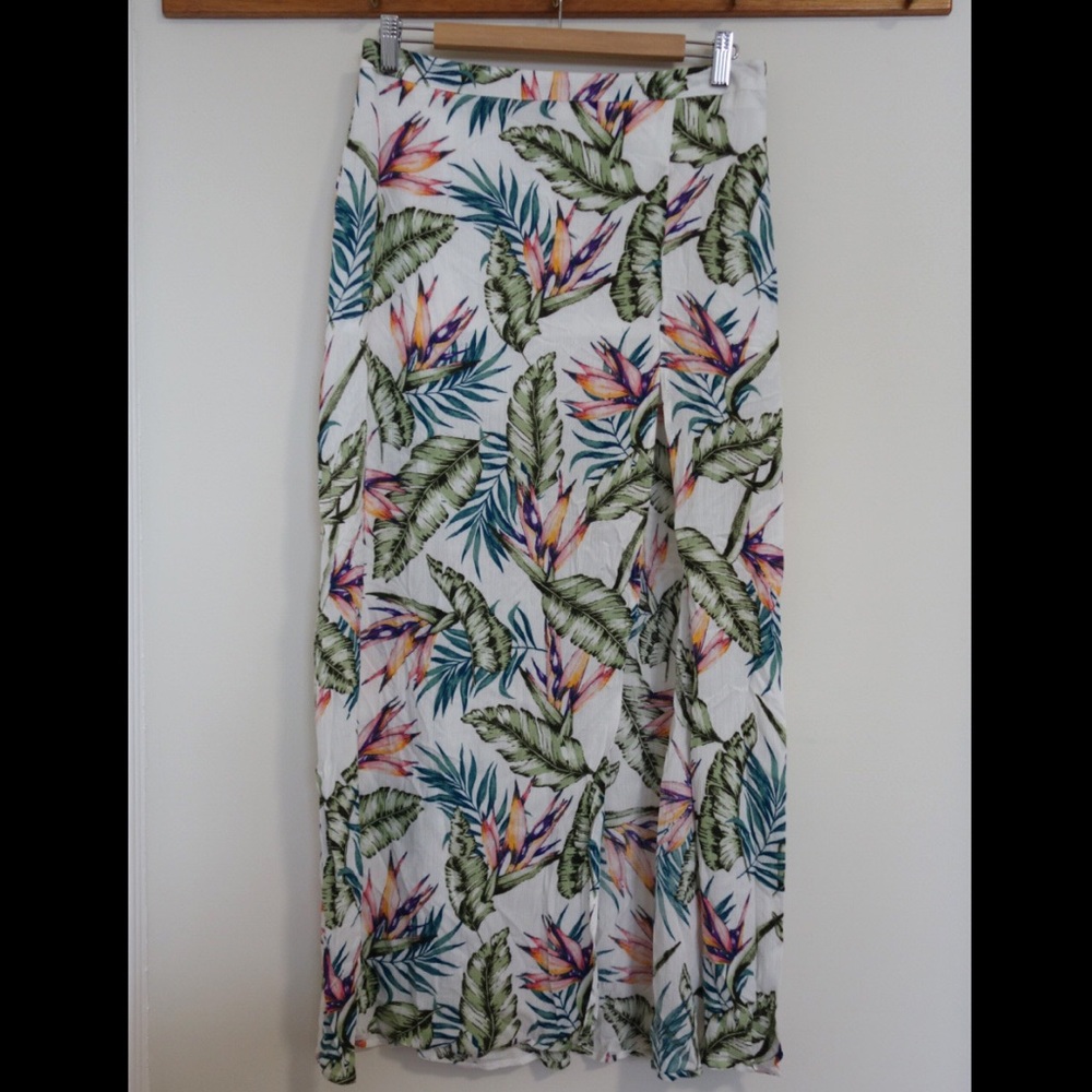 Maxi Skirt with Thigh-high Slit